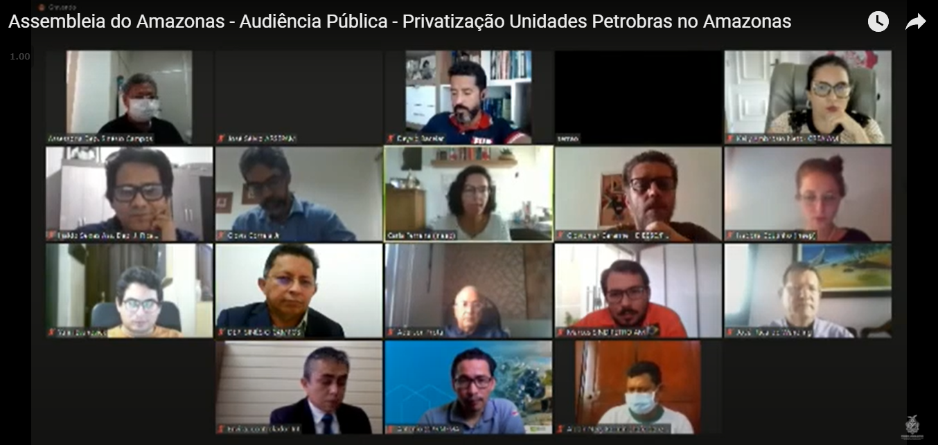 Pesquisadoras debatem sobre a privatização da Petrobras no Amazonas