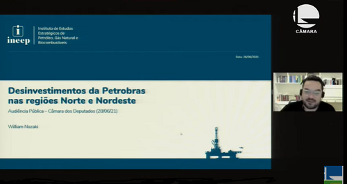 Petrobras está na contramão da indústria mundial, avalia Ineep na Câmara dos Deputados