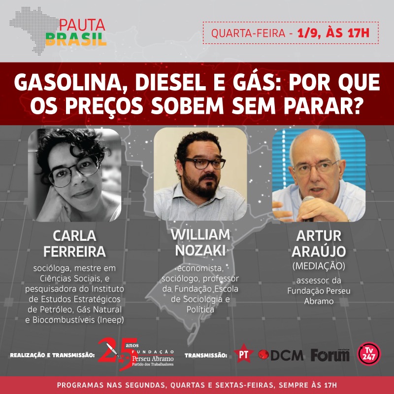 Alta dos combustíveis Ineep fala ao Pauta Brasil da FPA