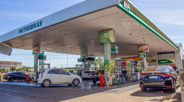 Imagem de um posto de combustível da Petrobras. Foto: Divulgação/Sejus.